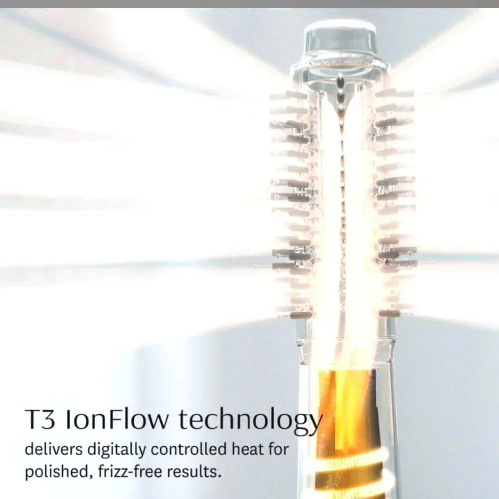T3 AireBrush‎ Duo Interchangeable Hot Air Blow Dry Brush